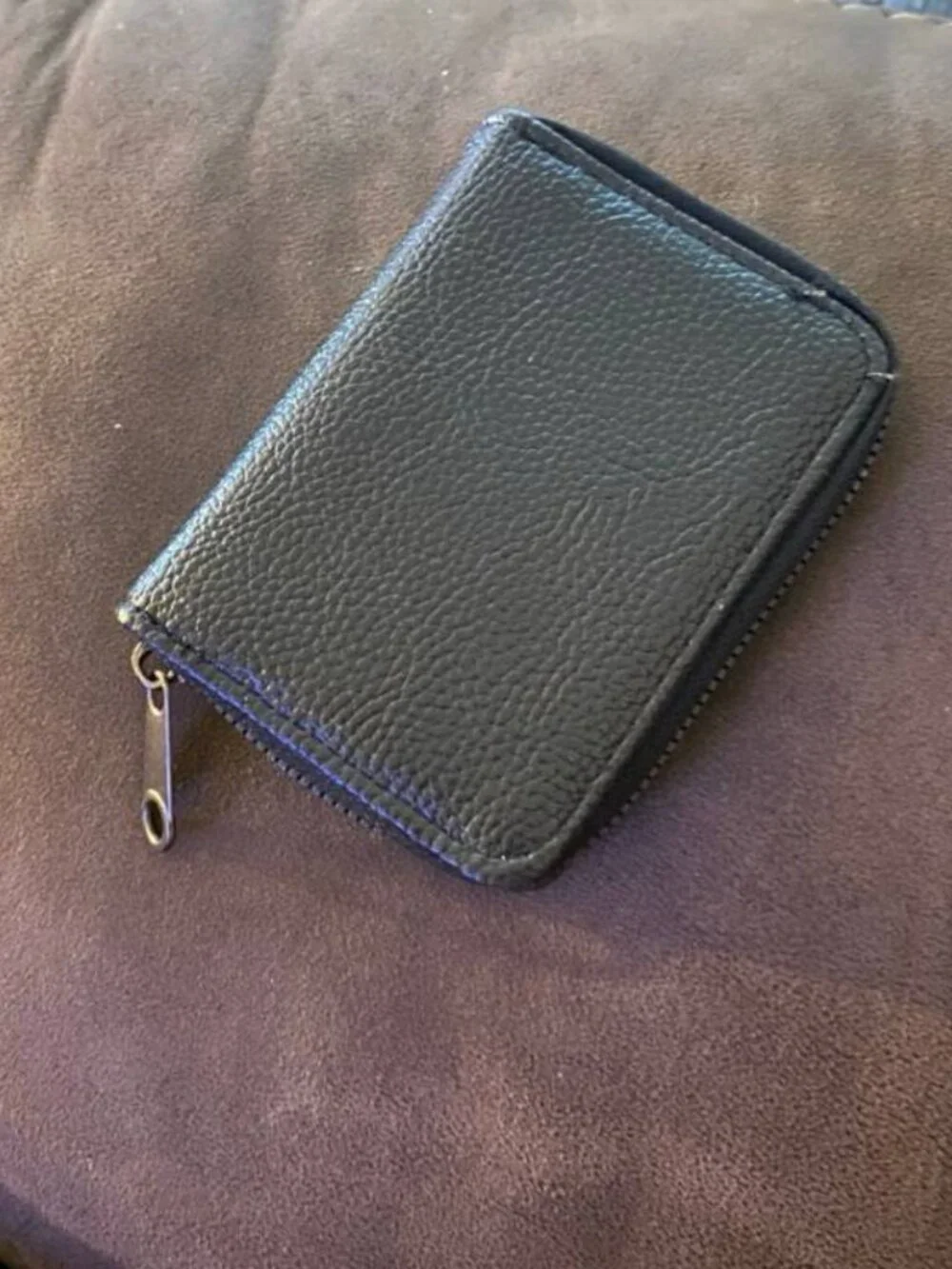 RFID Blocking Card Holder 20 Slot Minimalist Zipper Wallet